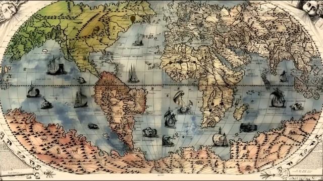 Карты средних веков говорят, что недавно был другой климат и иная география смотреть онлайн