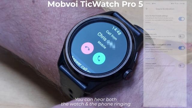 Mobvoi TicWatch Pro 5: Phone calls смотреть онлайн