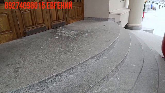 Облицовка лекальной входной группы гранитом, часть 3 смотреть онлайн