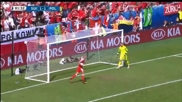 Shaqiri  Euro 2016/Гол Шакири на Евро 2016 в ворота сборной Польши/лучший гол евро 2016