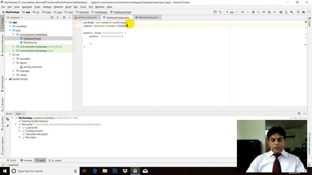 How to Create Database in SQLite using Android Studio With Sir. Bahar Hussain смотреть онлайн