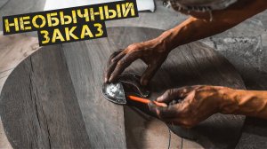 Мой самый необычный заказ, стол викинга из эпоксидки