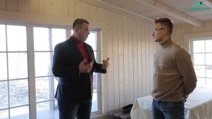 Обзор нового проекта бани  с бассейном и барбекю 7 на 9