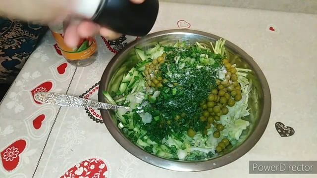 Салат весений .Наш вкусный и быстрый обед? смотреть онлайн