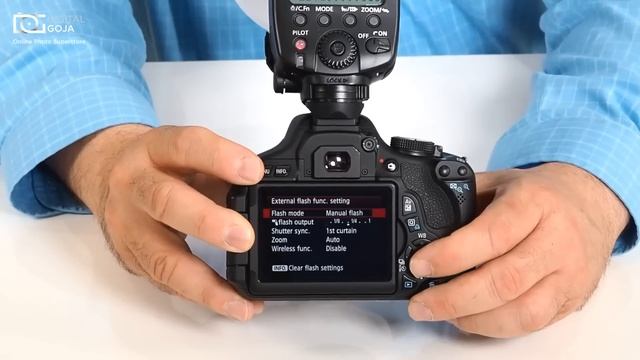 TUTORIAL | Camera Set Up for External Speedlite Flashes for CANON DSLRs | Video смотреть онлайн