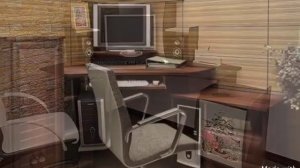 Современные угловые компьютерные столы для домашнего интерьера 2019