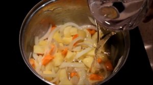 Тыквенный суп-пюре с курицей