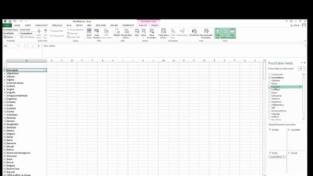 Big Data Excel Pivot Tables смотреть онлайн