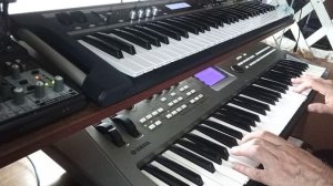 Ю.Антонов - "Я иду тебе на встречу"/ кавер версия на Yamaha mm6 и Korg X50 /