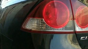 Led лампы в поворотники Honda Civic 4d