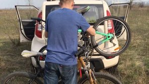 Крепление для перевозки велосипедов на фаркоп Mont Blanc Tow Quick, Tow Ball Mounted 2 Bike Carrier