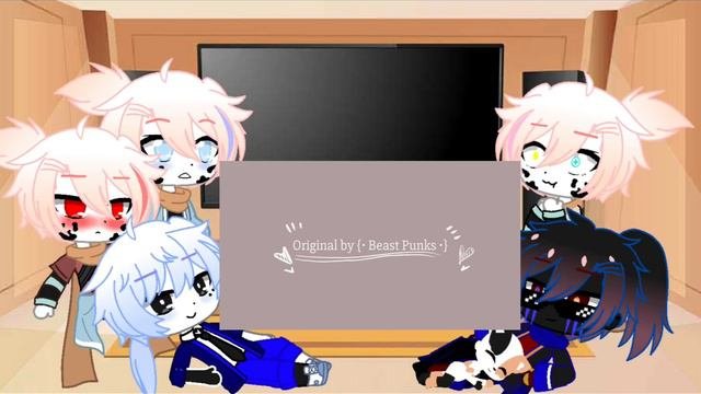 Реакция  Dealtale на Эррора 4/7? [gacha Club] [не оригинал]