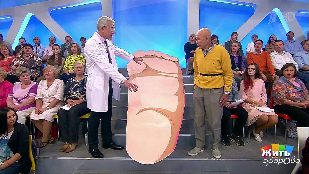 Как не потерять ноги после 60. Жить здорово! Фрагмент выпуска от 05.09.2017