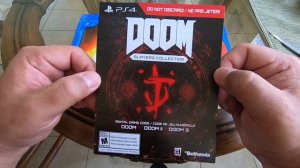 Unboxing Doom Slayers Collection PS4