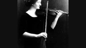 J.S. Bach, Air on a G String, Kathleen Parlow, violin