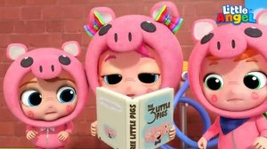 Испечём Пирог С Бабушкой ??? | Развивающие Мультики Для Детей | Little Angel Русский