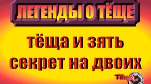 Тёща и зять, секрет на двоих.