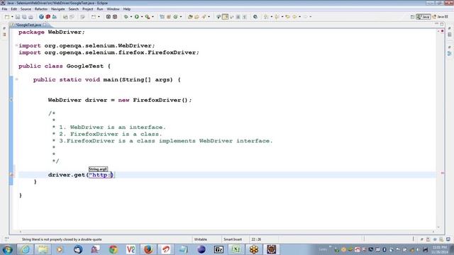 Selenium WebDriver  Tutorial | Eclipse Java Webdriver Project Setup | Selenium Tutorial for Beginne