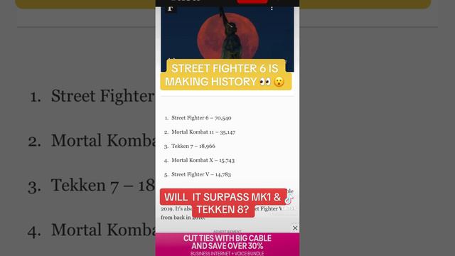 Will Street Fighter Surpass Tekken 8 & Mortal Kombat 1? 😨