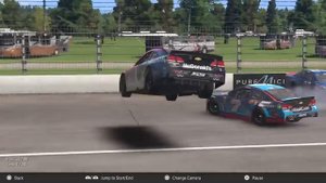NASCAR Heat Evolution Crash compilation #14