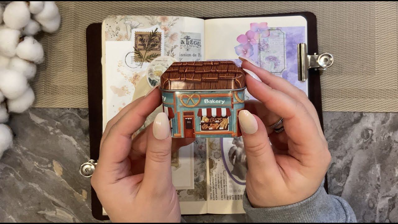 | ASMR for sleep | Vintage Journaling | No talking | Journal decoration | Relaxation 29 смотреть онлайн