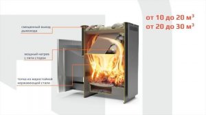 Серия банных печей Сибирь