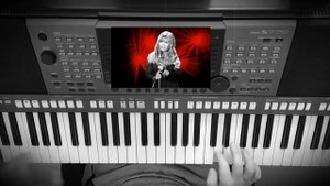 Каролина - "Мальчик мой брошенный" (кавер) на YAMAHA PSR S770
