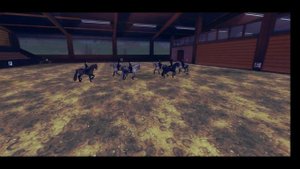 Тренировка в клубе Dark Crows || Выездка || Клип Star Stable || Dressage Star Stable