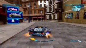 Cars 2 Game English - Carbon Fiber Lightning Hyde Tour - Battle Race