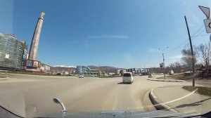 Южно-Сахалинск.  ул. Железнодорожная - Армрос.