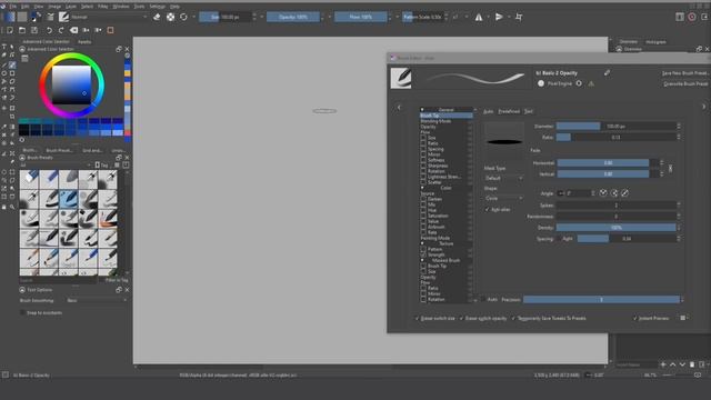 SENSORS in KRITA 5 2022. Making BRUSHES Part 3 смотреть онлайн