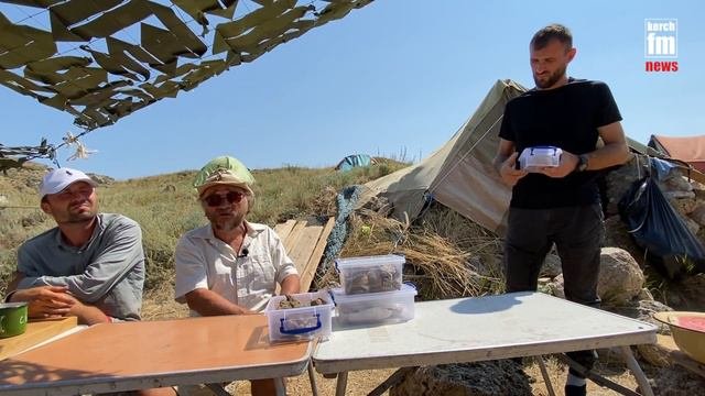 Раскопки поселка Глейки-2 под Керчью