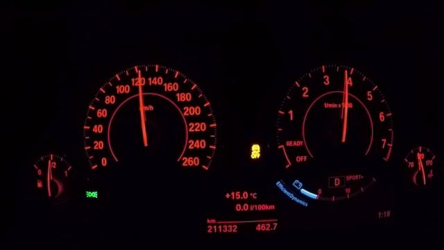 BMW 420i Stage 2 0-100 km/h acceleration