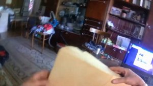 Разрезание латексной подушки