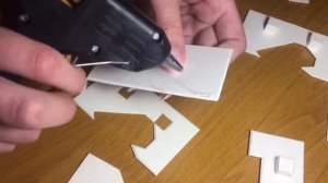 Куб-трансформер із пивного картону