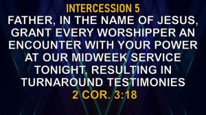 WCI HOUSTON || COVENANT HOUR OF PRAYER  || 11-23-22