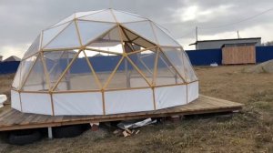 Каркас Геодезического Купола Из Бруска 40/50 Часть 2