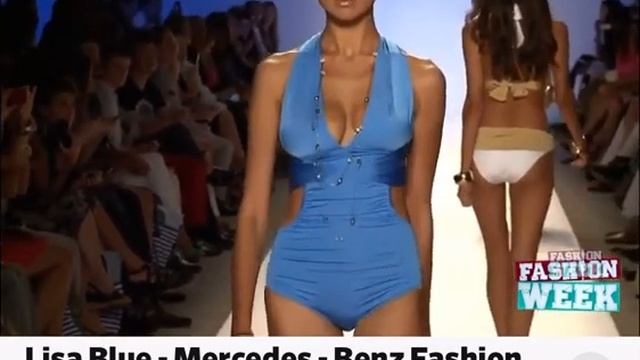 Anna Mezentseva / Анна Мезенцева at Lisa Blue Show / Mercedes Benz Fashion Week