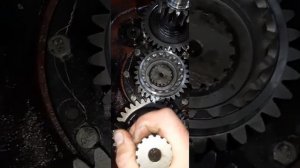 кпп shaanxi 9js160 , 12js160 делитель 1 часть