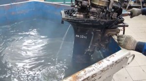 Мотор лодочный Yamaha 9.9, б/у 1994 г.в.