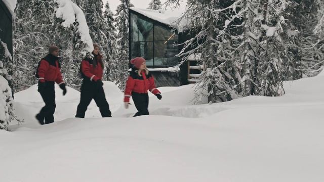 Magical Pond – Winter Wonderland in Ruka Kuusamo Finland смотреть онлайн