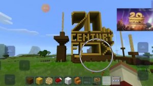 20th century fox 75 years on Minecraft