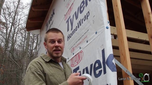 Tiny House 29 Install Tyvek House Wrap смотреть онлайн