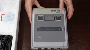 Распаковка обзор Super Nintendo SNES PAL unboxing review 16bit