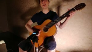 "Песенка про дядю Витю" на гитаре (Оригинал) - Pesenka pro Dyadyu Vityu - solo acoustic guitar