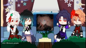 ?|genshin impact react to lumine as durandal| part 2| original made by me |?️