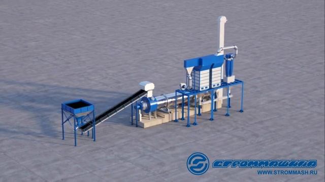 Линия сушки рудных и нерудных материалов смотреть онлайн
