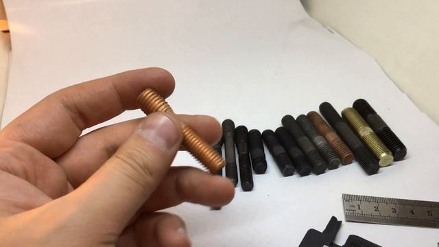 Шпилька ремонтная M10/12 x 51 омедненная смотреть онлайн