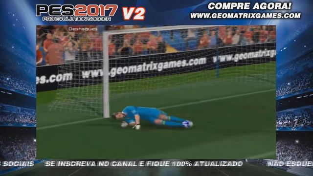 PES 2017 V2 (PS2) - FLAMENGO X SANTOS смотреть онлайн