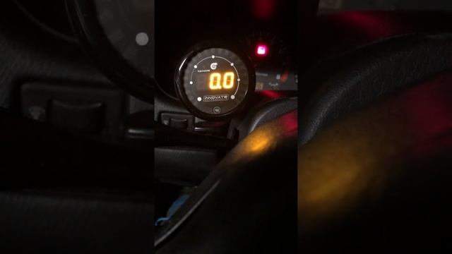 1998 240sx SR20DET Boost Gauge with Shift Light